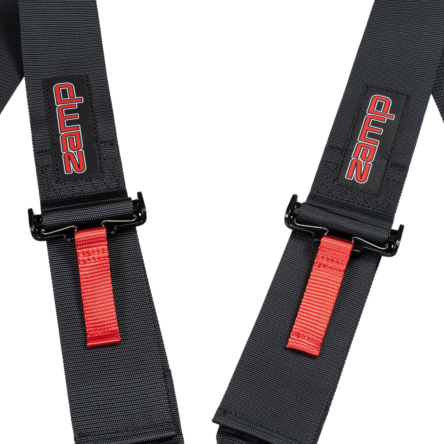 Zamp 7-Point 3x3 Pull Down Harness, detail of polyester belts