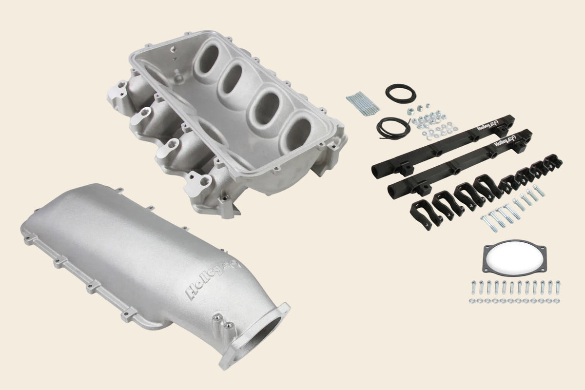 Holley LS3 Low Ram Intake Kit Single Injector Top Feed