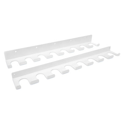 Hepfner Radius Rod Tray 1.125" Rod Single Stack 20" HRP6523S-20C-WHT