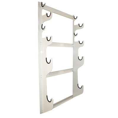Hepfner Axle Rack 2 Full Sets Powder Coat White HRP6773-WHT