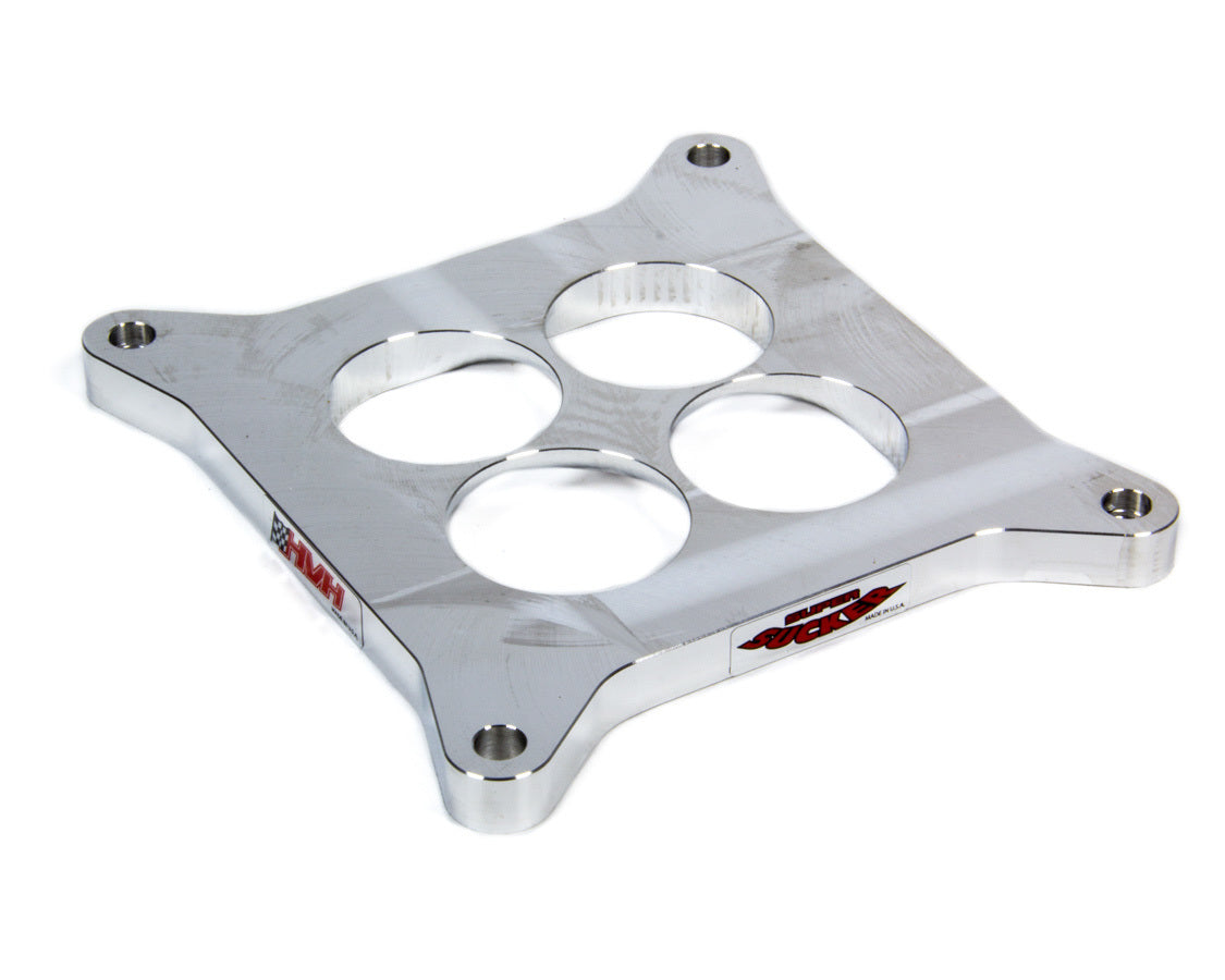 High Velocity Heads .500" Super Sucker Aluminum Carb Spacer - 4150 SS4150-.5AL
