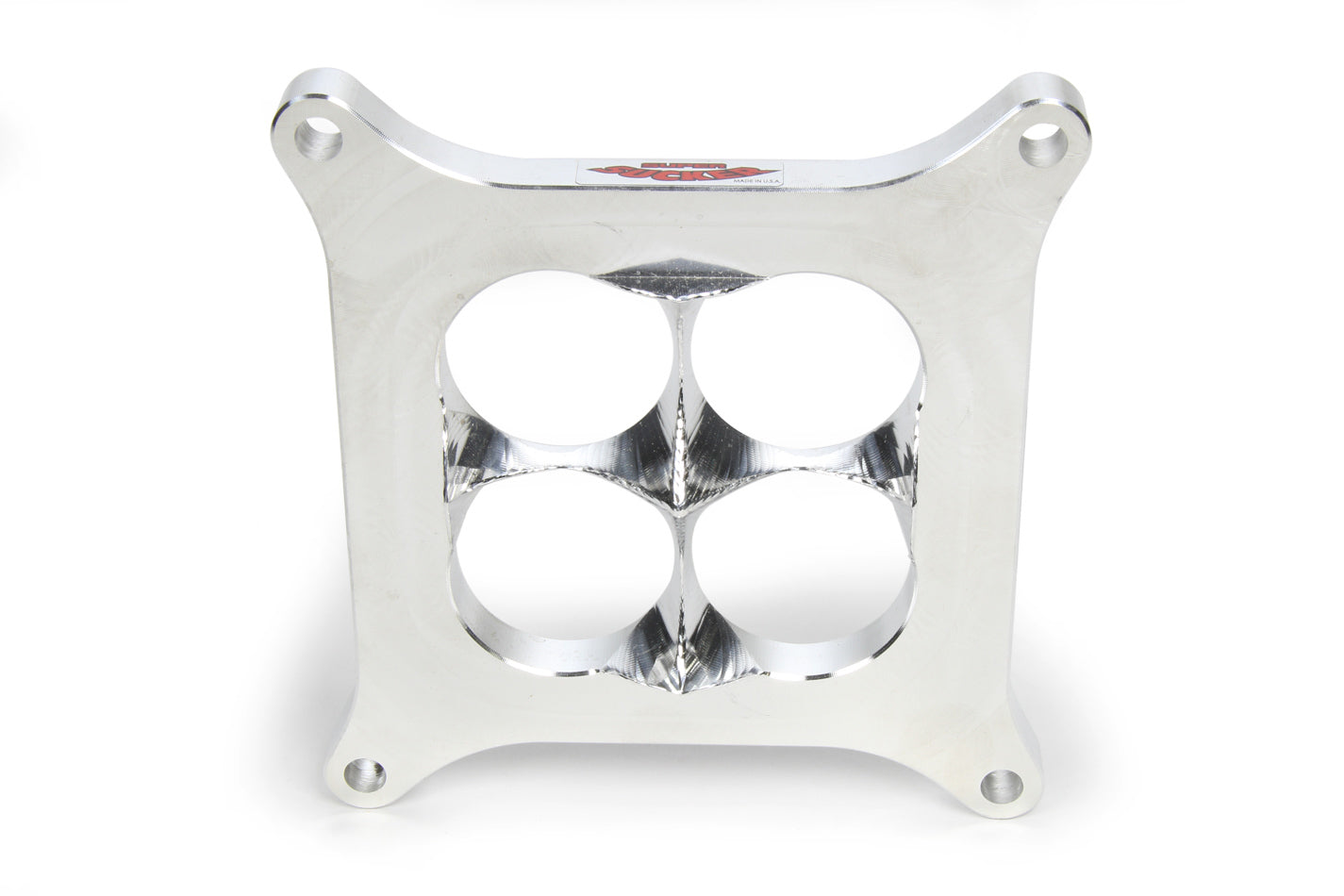 High Velocity Heads 1" Super Sucker Aluminum Carb Spacer - 4150 SS4150-1DPAL