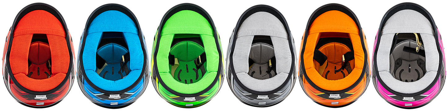 Zamp RZ-67D Carbon Helmet SA2025 (interior colors)