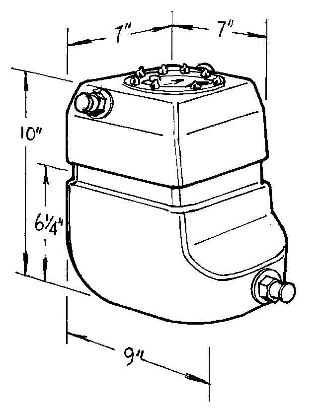 JAZ Pro Drag Fuel Cell 2-Gallon 220-002-01