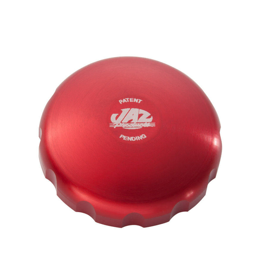 JAZ Billet Twist Fuel Cap Red 2-5/8" 340-452-06