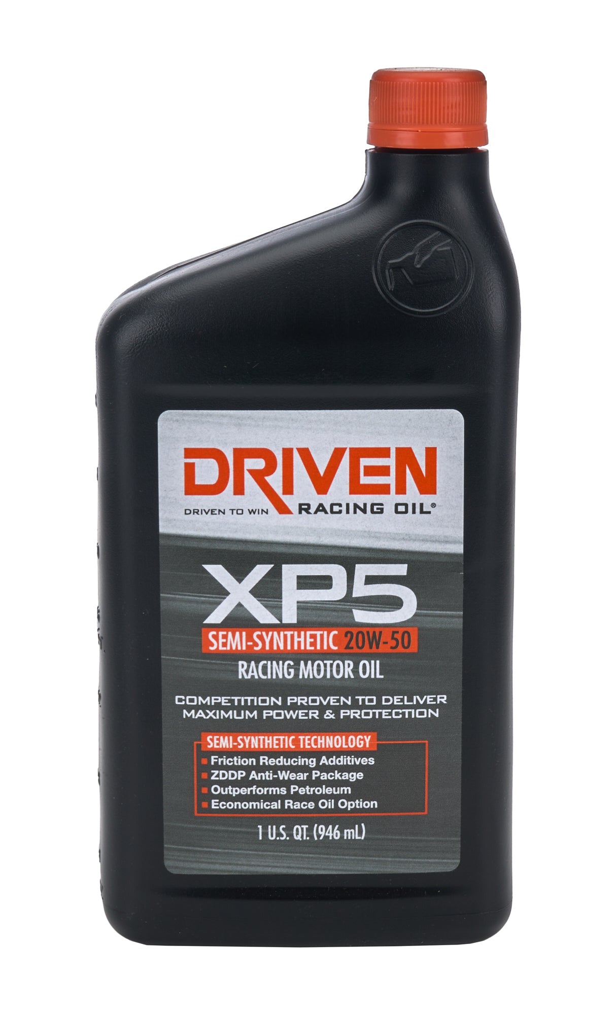 Driven XP5 20W-50 Semi-Synthetic Racing Oil (Qt)