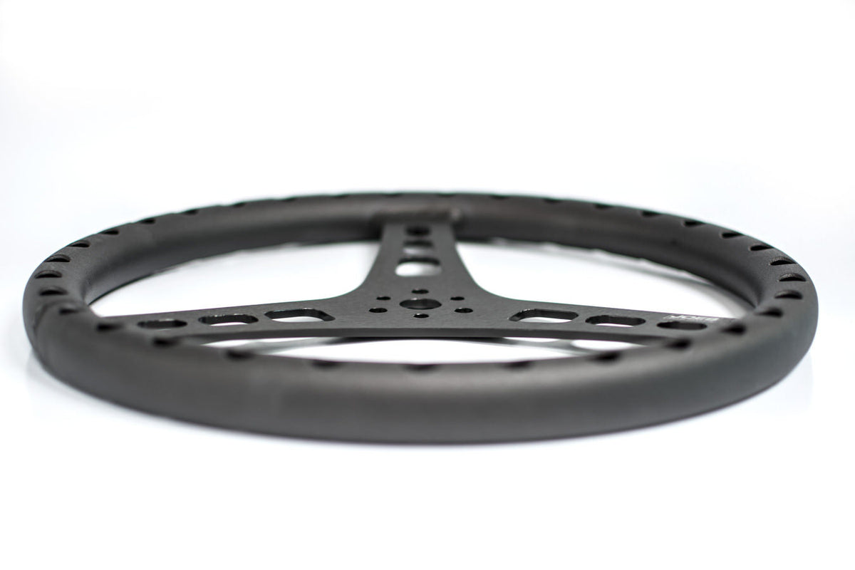 JOES 15" Lightweight Aluminum Flat Steering Wheel