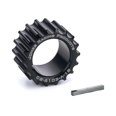 Jones Racing HTD Crankshaft Pulley 18 Tooth 1-1/8" ID 1/8" Key CS-6102-A-18