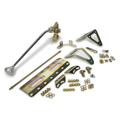 Lokar 16" TH-350 Shifter w/Brushed Aluminum Mushroom Knob CM350BM