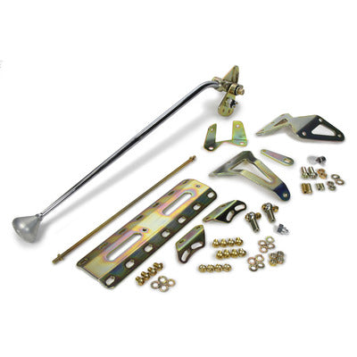 Lokar 23" TH-400 Shifter w/Brushed Aluminum Mushroom Knob CM400AM