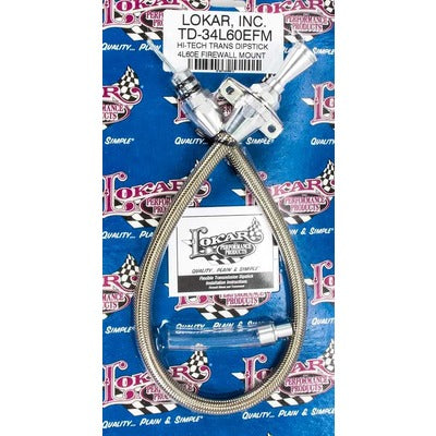 Lokar 4L60E Firewall Mount Trans Dipstick TD-34L60EFM