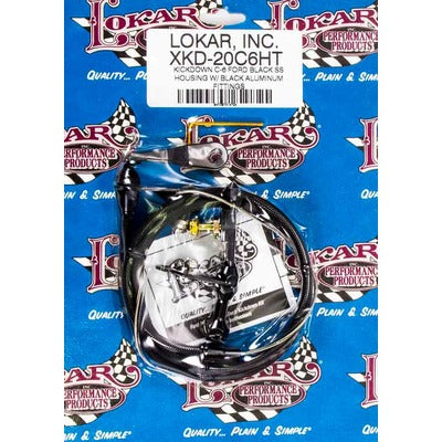 Lokar Black Kickdown Kit Ford C6 XKD-20C6HT