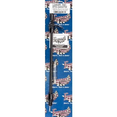 Lokar Black Dipstick GM TH400 Trans Mount XTD-3400TM