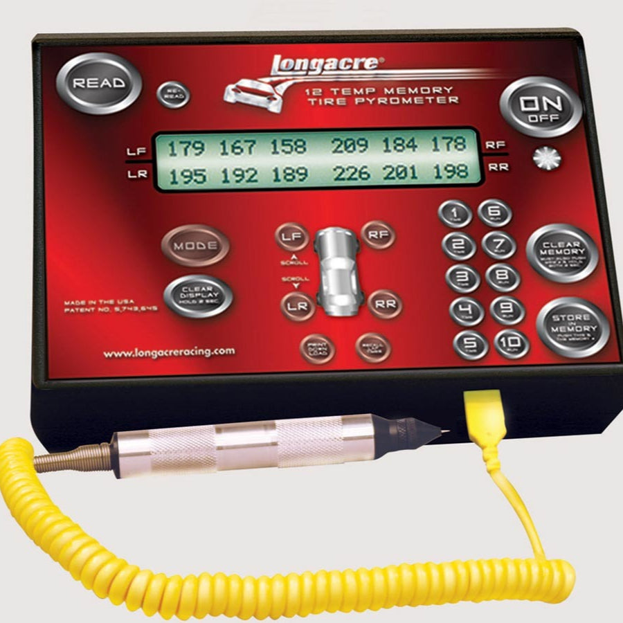 Longacre 12-Temp Memory Tire Pyrometer 52-50690