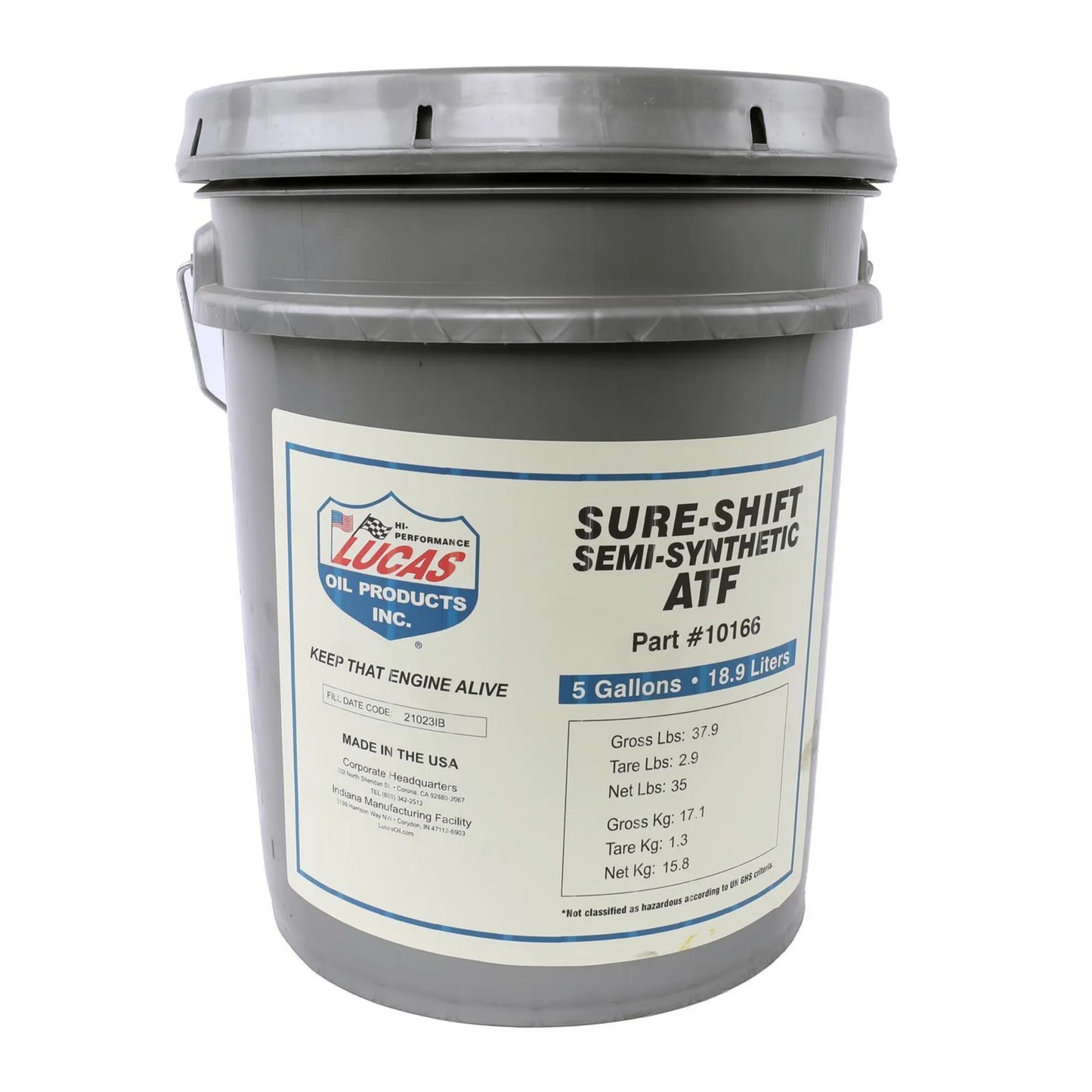 Lucas Oil Sure-Shift Semi-Synthetic ATF 10166
