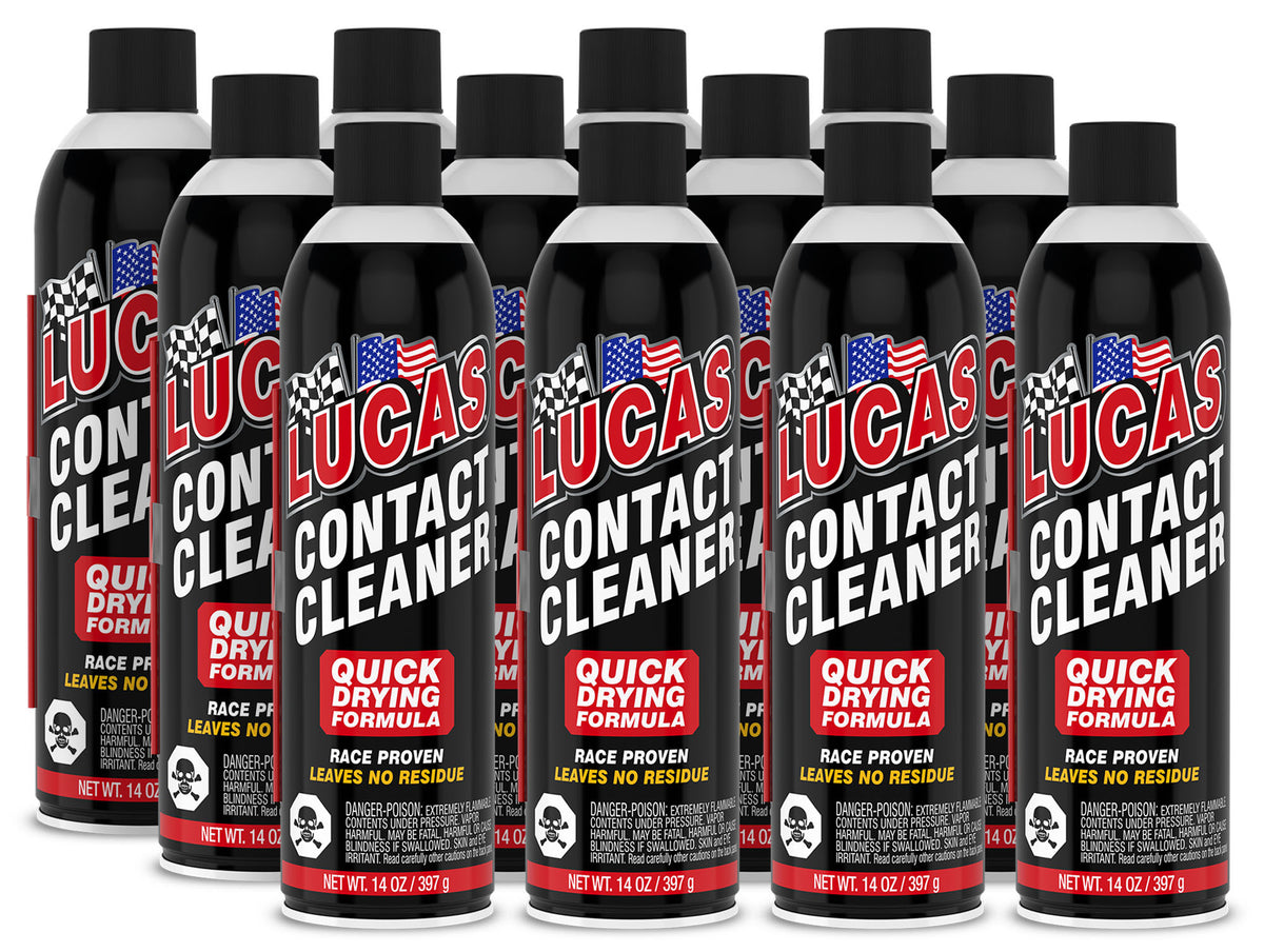 Lucas Contact Cleaner (Case of 12)