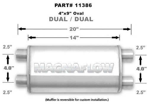 MagnaFlow 11386 Muffler