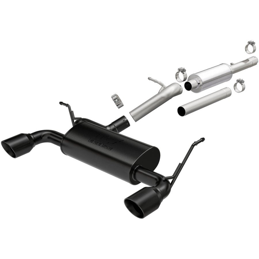 MagnaFlow Cat-Back Exhaust Black 19327, 2012+ Jeep Wrangler 3.6L