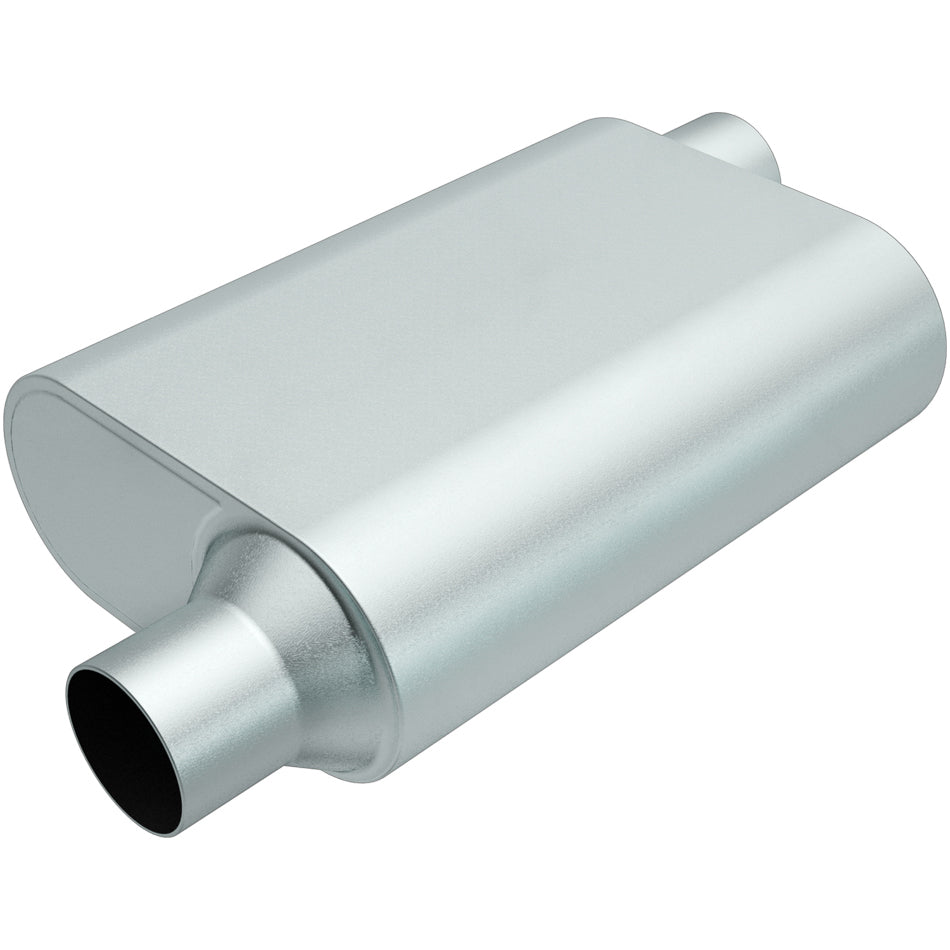 MagnaFlow R23043 Rumble Aluminized Muffler 3" Offset In/Out