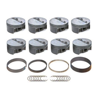 Mahle SBC PowerPak Flat Top Piston Set 4.050 Bore -4.1cc 930202650