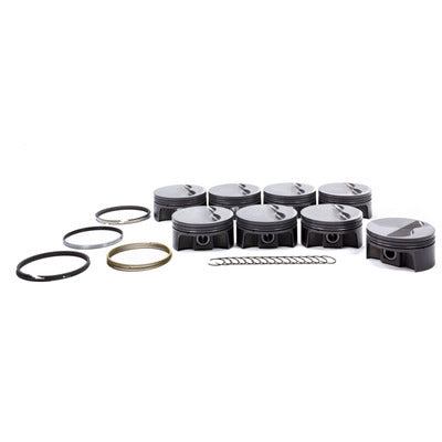 Mahle SBF PowerPak Flat Top Piston Set 4.125 Bore 930244425