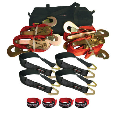 Mastercraft Ratchet Straps Vehicle Tie Down Kit 400023