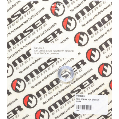 Moser Engineering Thin Wheel Stud Spacers 80LS