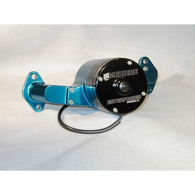Meziere BBC Billet Electric Water Pump Blue WP100B