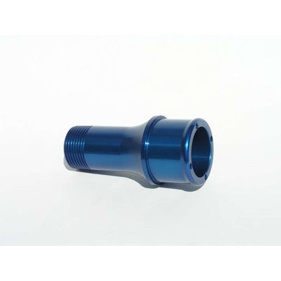 Meziere 1.75" Hose Extended Water Pump Fitting Blue WP2175B