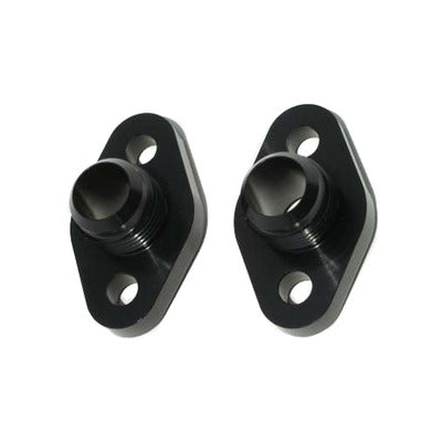 Meziere SBC #12 Water Pump Port Adapters Black (2pk) WP8112ANS