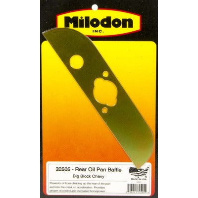 Milodon BBC Rear Pan Baffle 32505