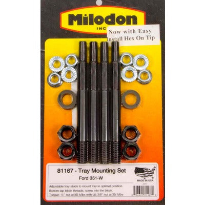 Milodon Ford 351W Windage Tray Installation Kit 81167