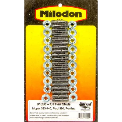 Milodon Oil Pan Stud Kit 81320