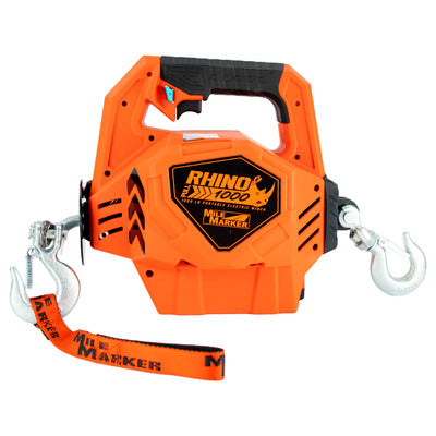 Mile Marker Rhino Pull 1000lb Winch Portable Cordless 71-1000