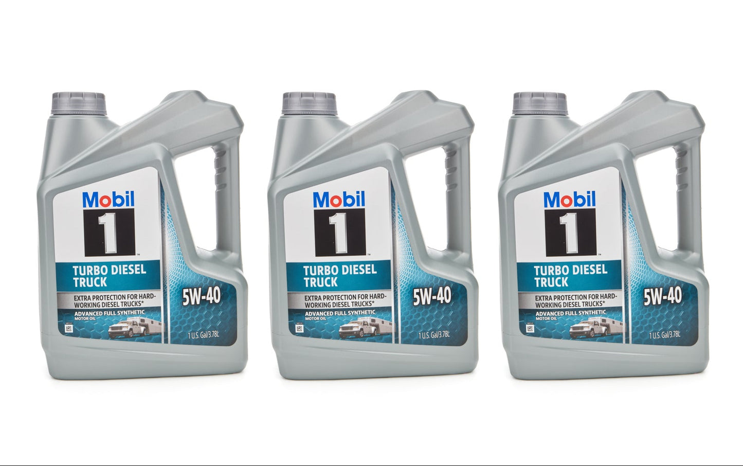 Mobil 1 Turbo Diesel Truck Oil 5W-40 (Gallon - Case of 3)