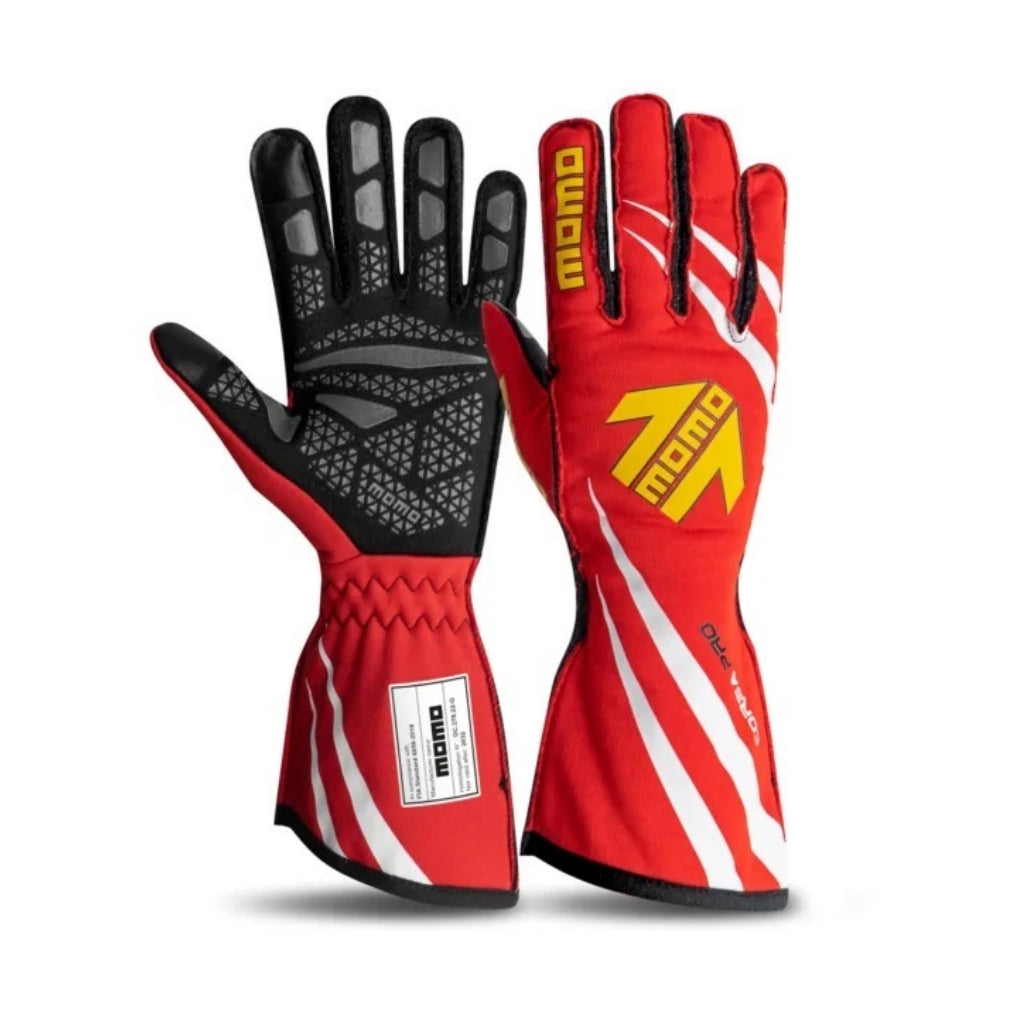 Momo Corsa Pro Night Gloves FIA