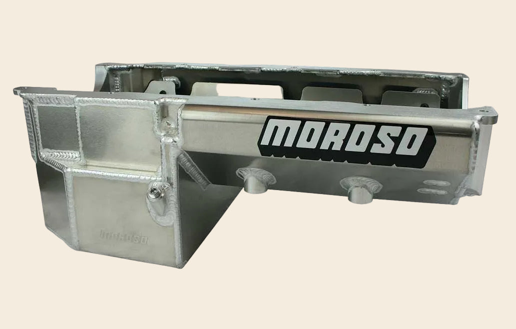 Moroso BBC Gen VI Oil Pan w/Dual Power Kick Outs 20382