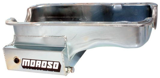 Moroso SBF 302 S/S & R/R Oil Pan - 9qt. Front Sump 20503