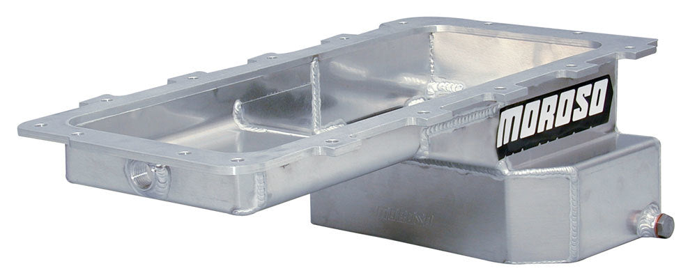 Moroso Ford 4.6/5.4L Fab. Aluminum Oil Pan w/Kick-Out Sump 20555