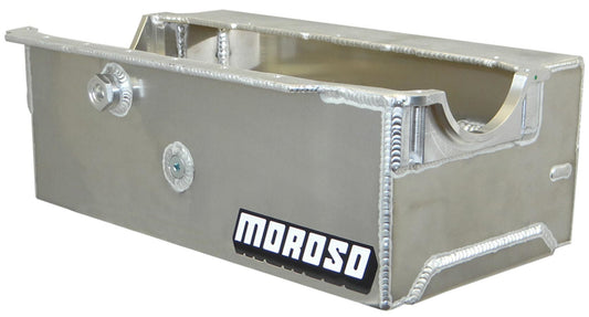 Moroso SBC Sprint Car Aluminum Oil Pan - Wet Sump 9.5qts. 21330