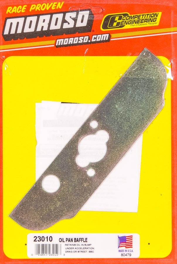 Moroso Bb Oil Pan Baffle 23010