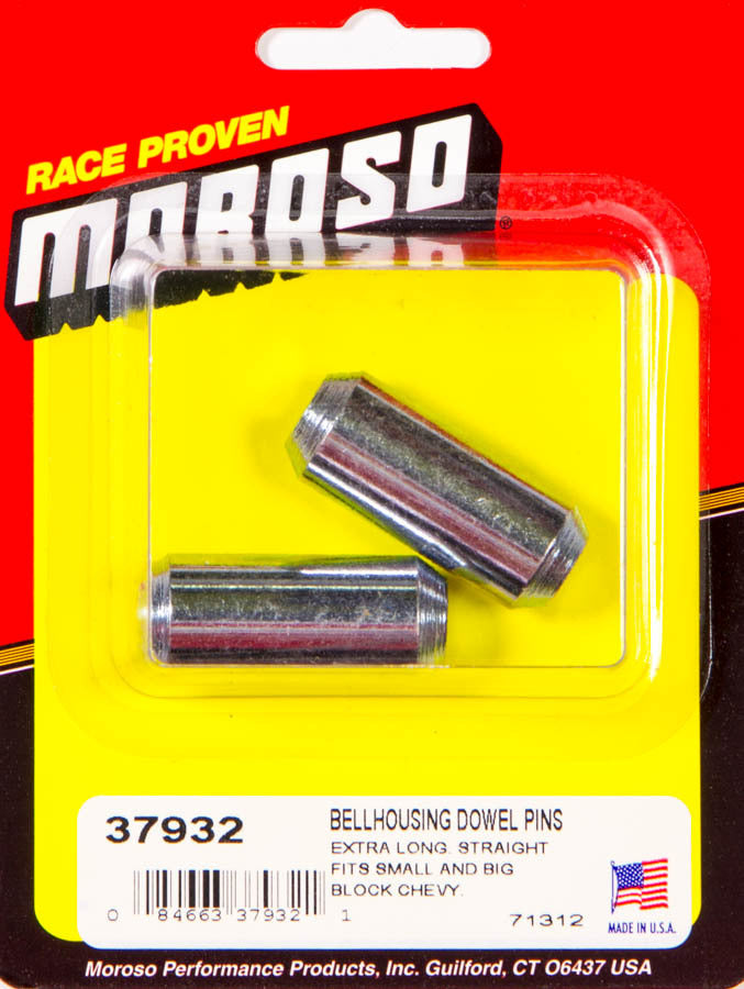 Moroso Bellhousing Dowel solid straight 37932