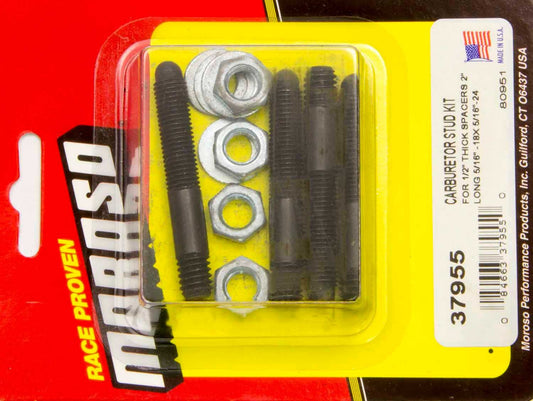 Moroso Carburetor Stud Kit 2". 37955