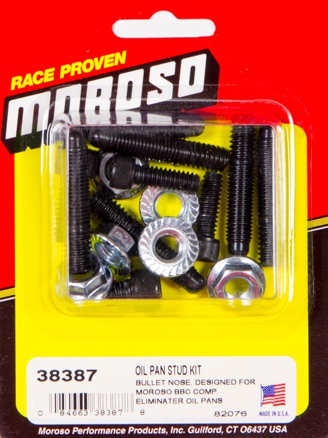 Moroso Bullet Nose Oil Pan Stud BBC 38387