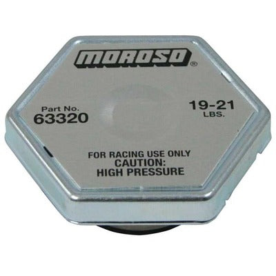 Moroso Racing Radiator Cap 63320 19-21 lbs