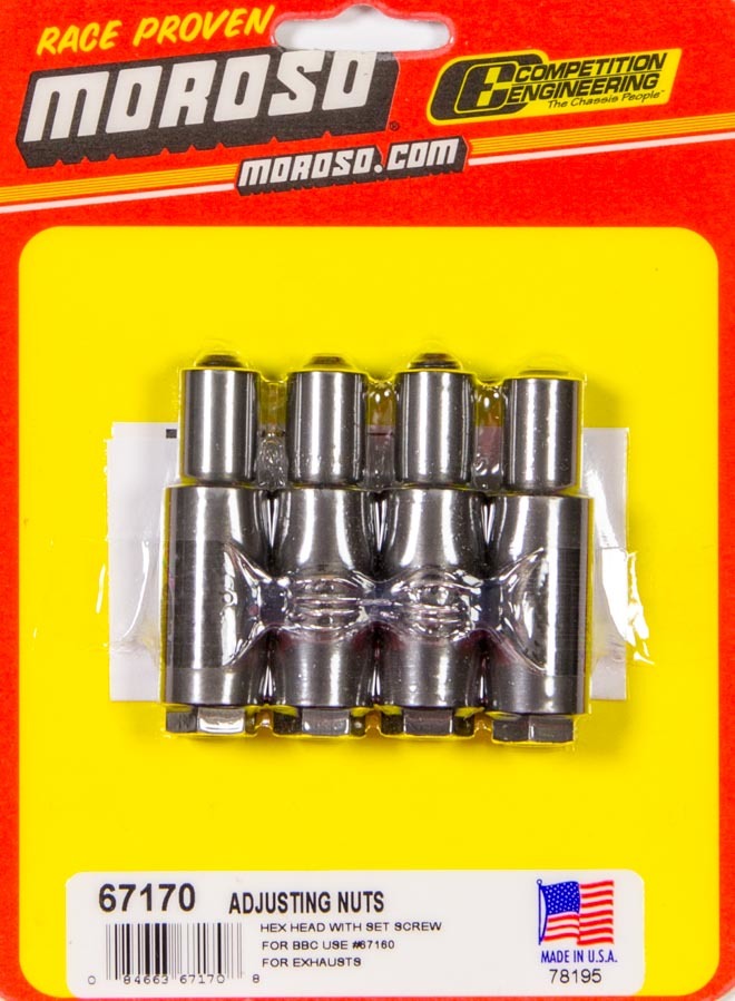 Moroso 7/16" Rocker Studs (4pk) 67170