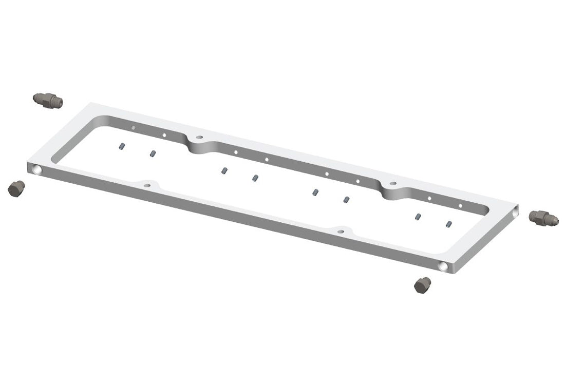 Moroso SBC Valve Cover Spacers w/Spring Oiling Rails 68330