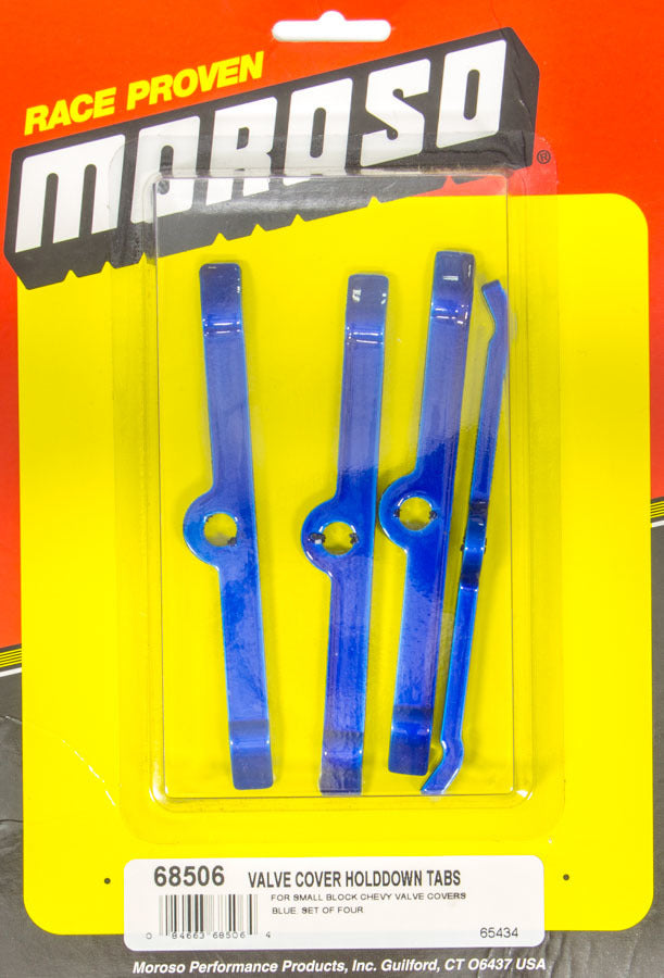 Moroso V/C Hold Downs-Blue 68506
