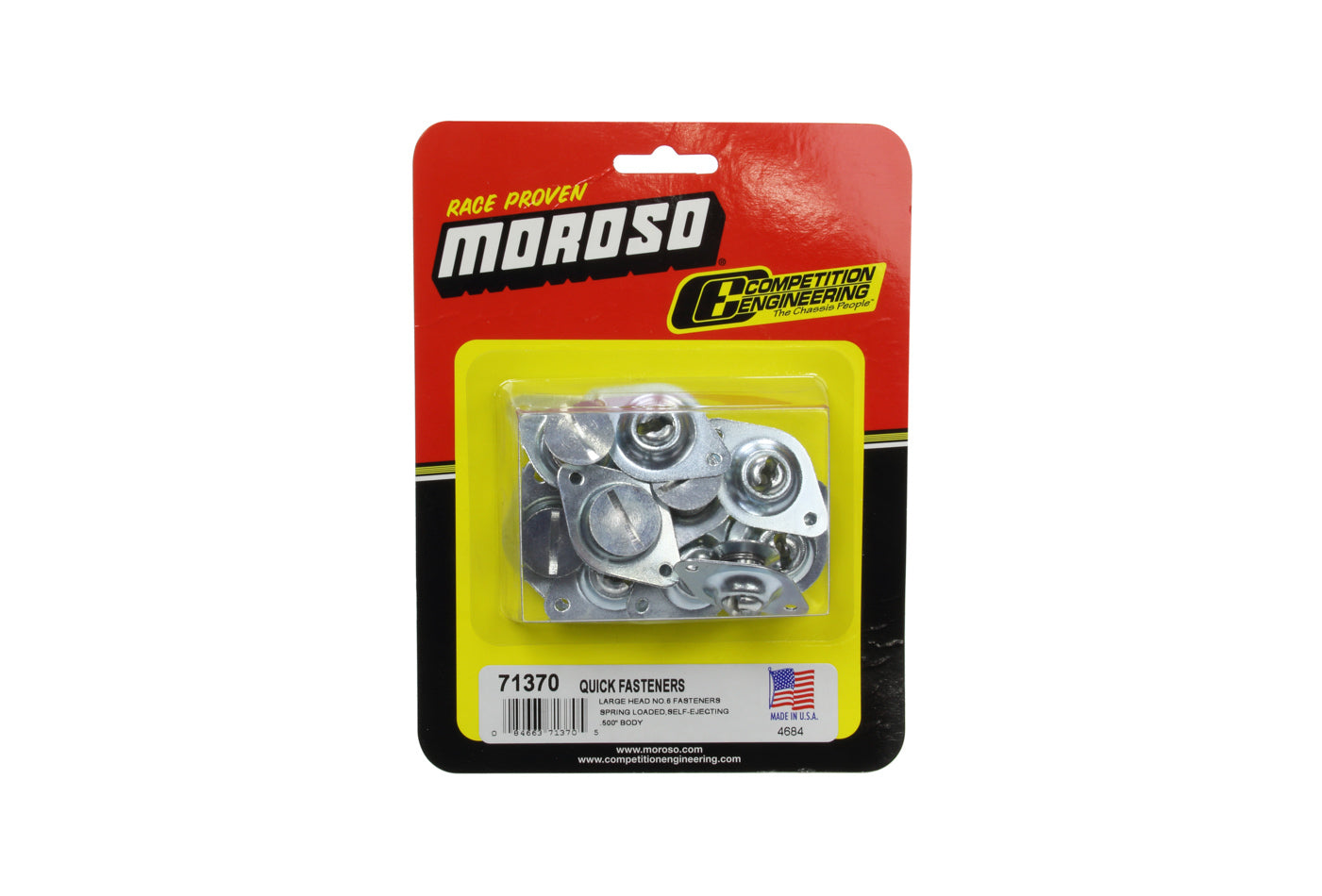 Moroso Large Head Quick Fastener .500" Long Body 71370