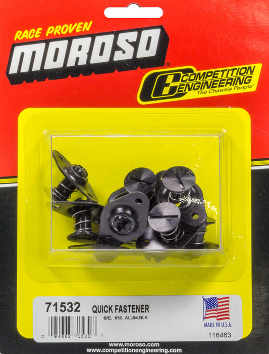 Moroso Self Ejecting Fasteners .650" Long Body 71532